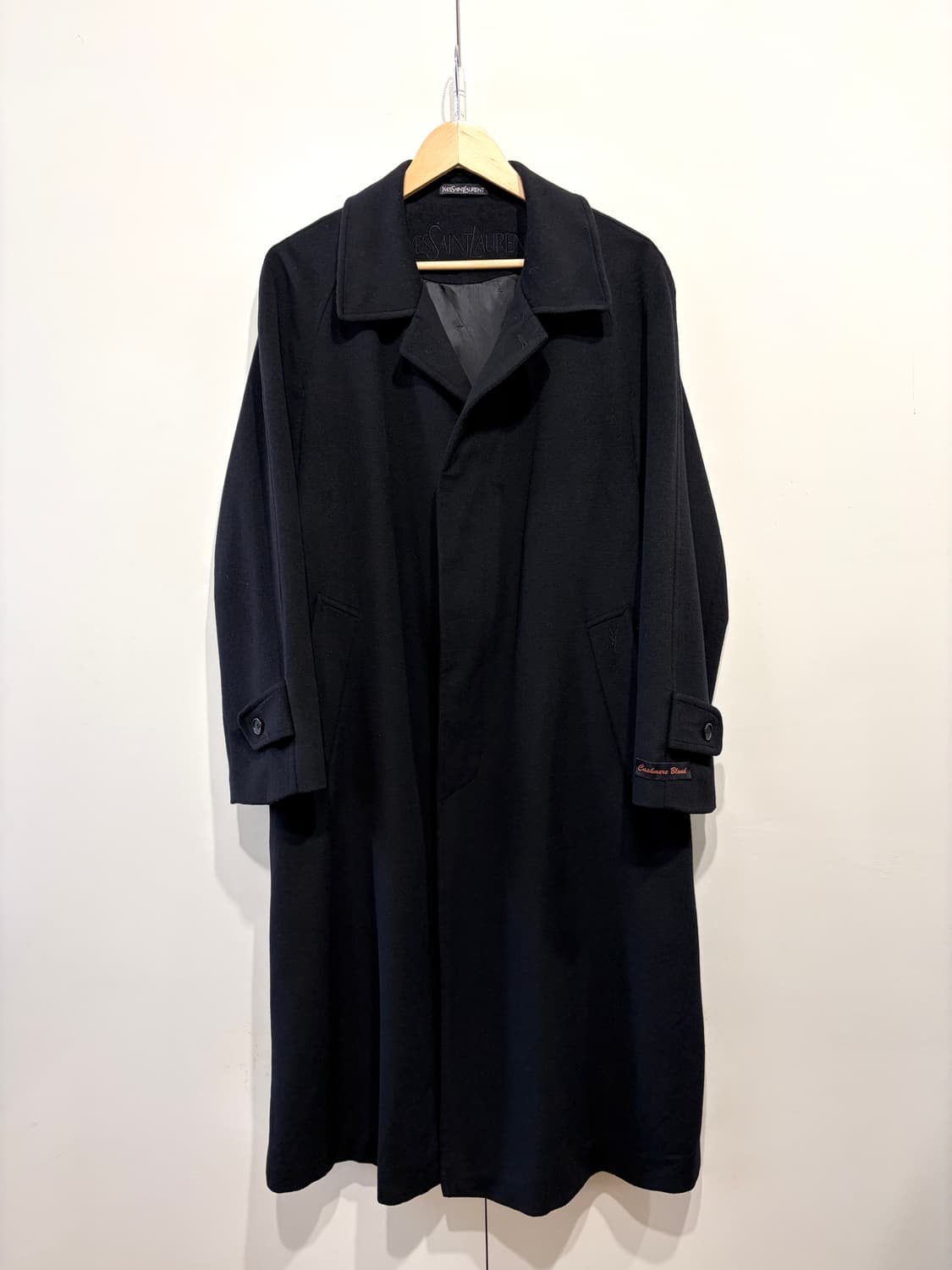 입생로랑 캐시미어 블렌드 롱코트 상품이미지2