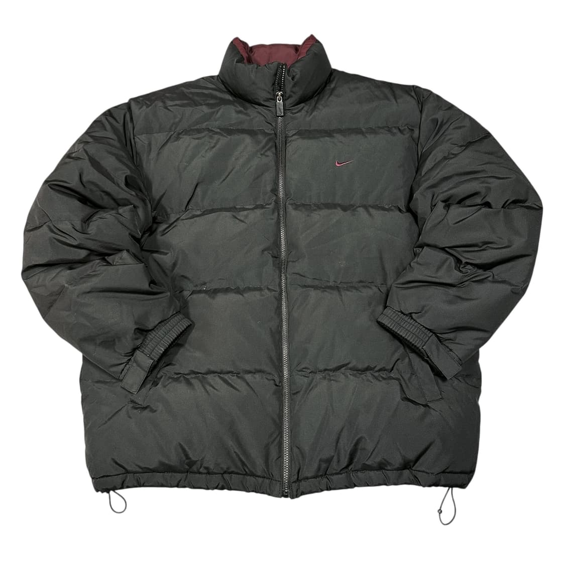✨ (바배) 나이키 00s 블랙 버건디 뉴챔프 덕다운 패딩  상품이미지1