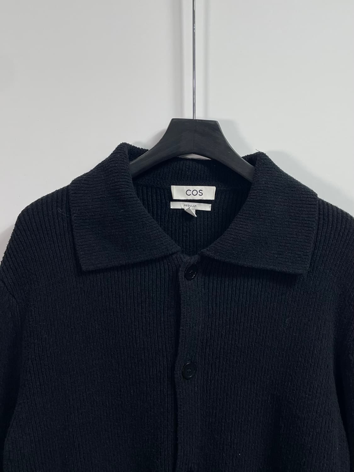 COS 코스 헤비 스웨트 셔츠 가디건  (on.564)   상품이미지2