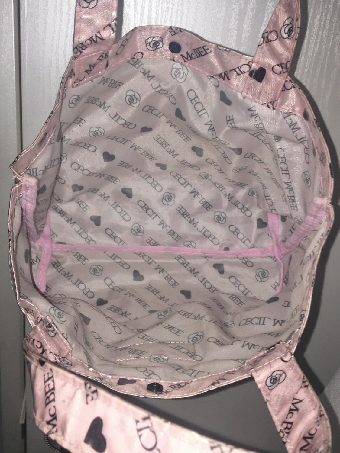 Cecil Mcbee pink pvc rose heart bag  상품이미지4