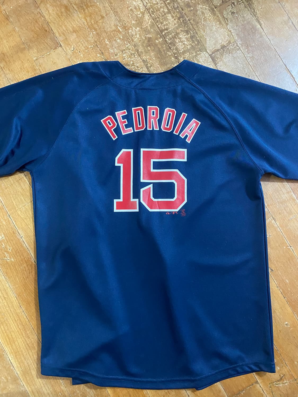 마제스틱 보스턴 레드삭스 유니폼 PEDROIA 15 상품이미지5