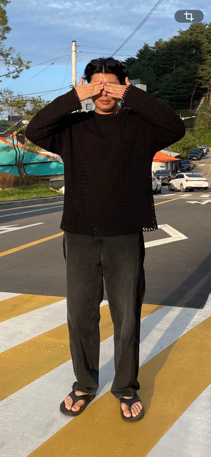 인세인 개러지 X 플랙 흑청바지 상품이미지1
