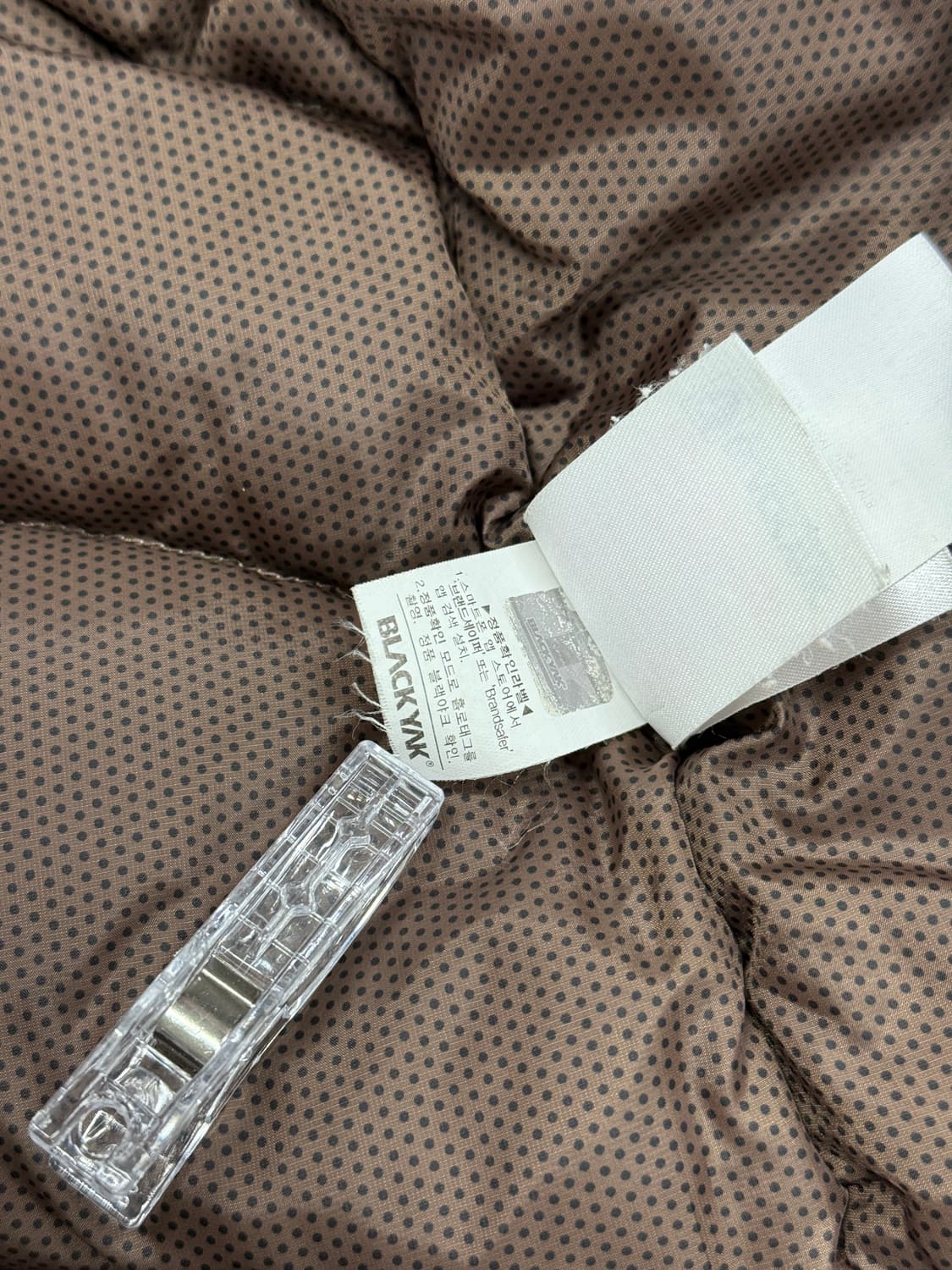 블랙야크 구스 다운 자켓 (100) 상품이미지10