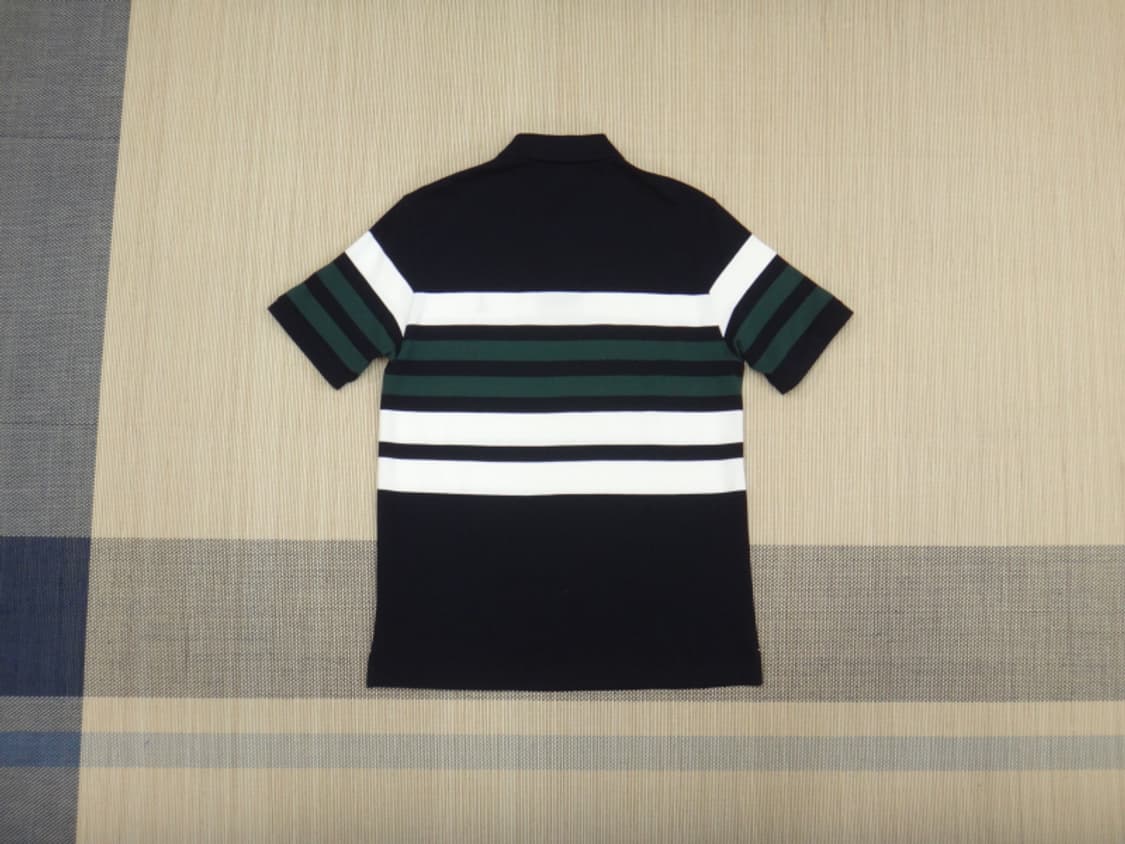 (M) 빈폴 남성 컬러블럭 피케 칼라넥 티셔츠 상품이미지2