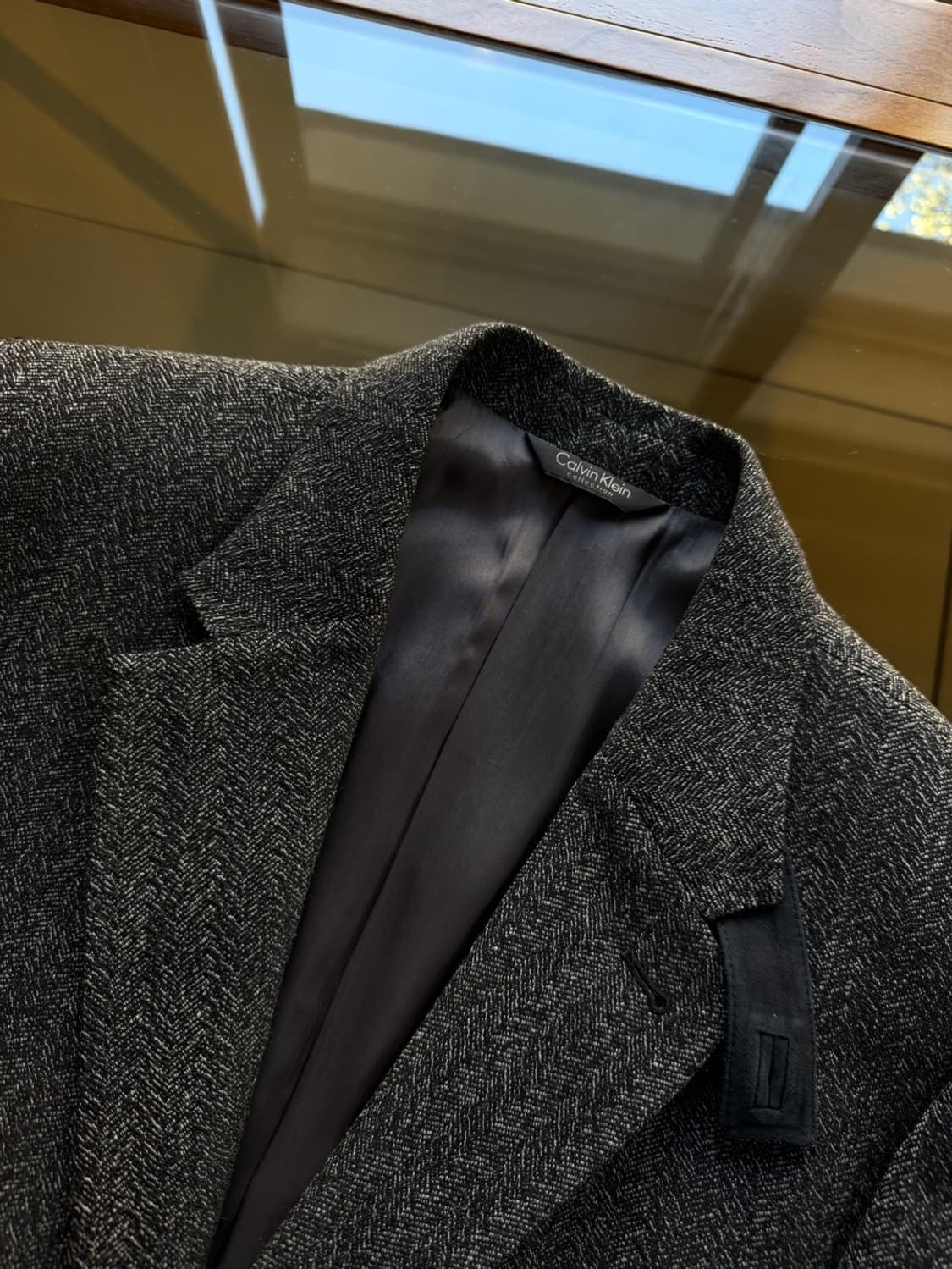 캘빈클라인 컬렉션 트위드 자켓 100 상품이미지8