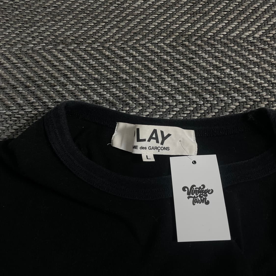 꼼데가르송 하트와펜 블랙 롱슬리브 티셔츠y 3290 상품이미지5