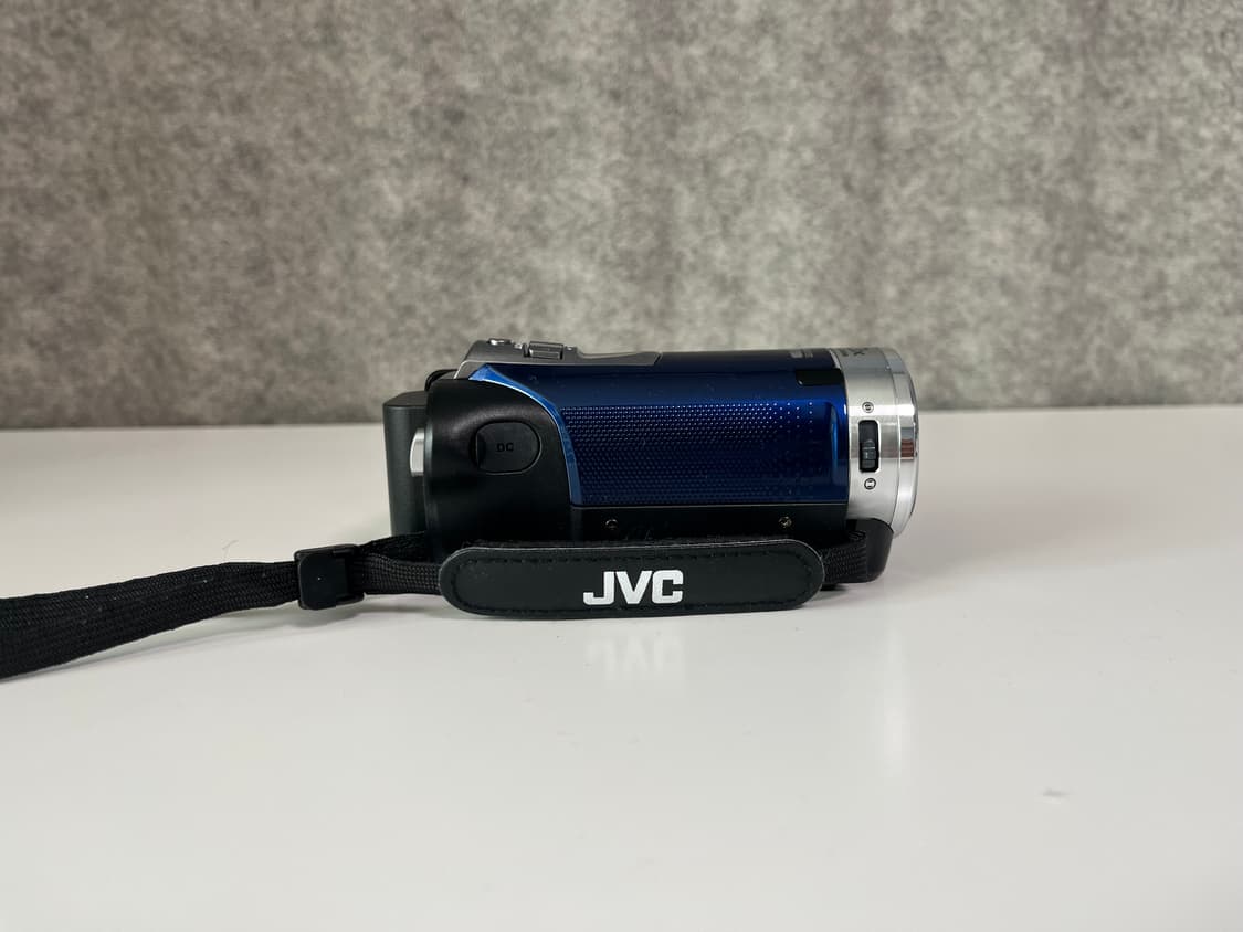 S급/ 기능 다수/jvc e600 빈티지 캠코더 블루 상품이미지7