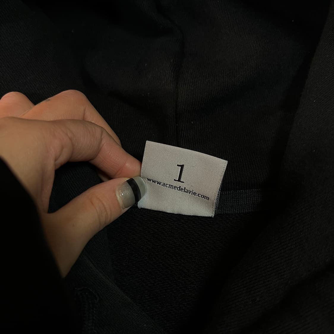 아크메드라비 빅로고 후드티 상품이미지5