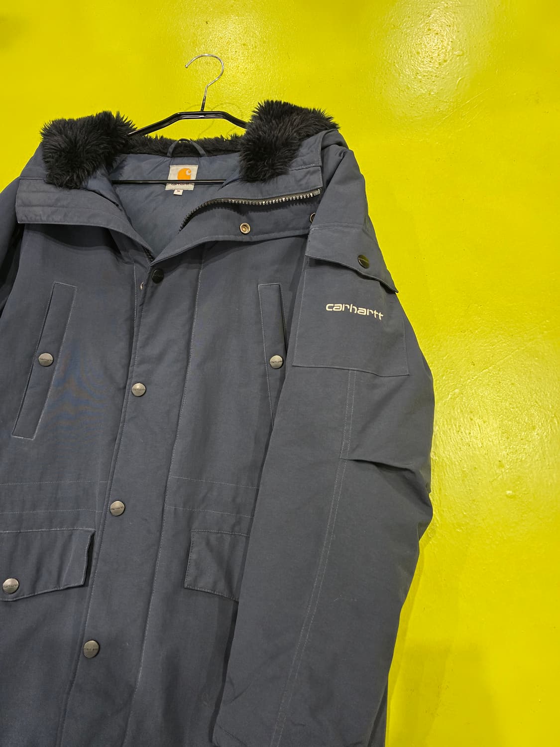 칼하트 앵커리지 파카 네이비 상품이미지7