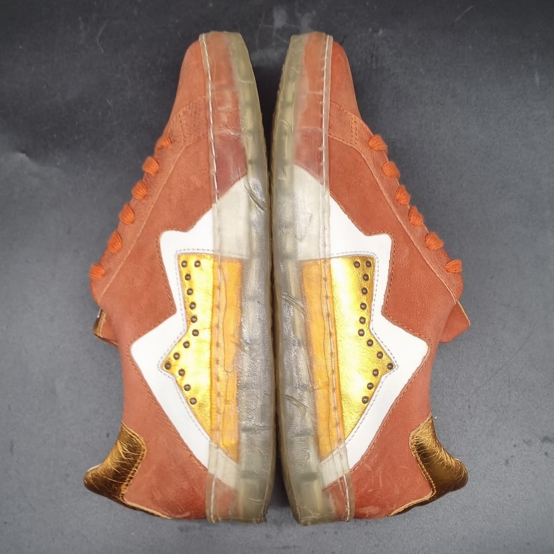 as98 몬타나  주황 스니커즈 38 250 상품이미지5