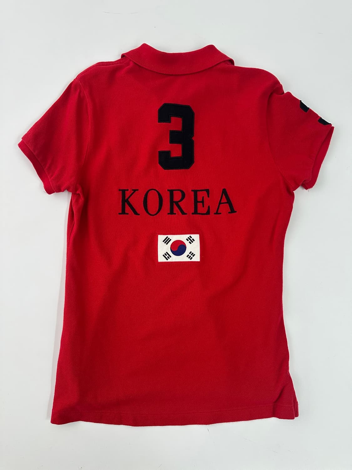 폴로랄프로렌 빅포니 코리아 스키니핏 반팔티셔츠 pk 태극기 치프키프 상품이미지4