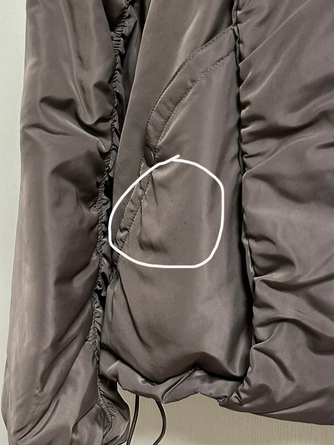 웰빙익스프레스 브라운 패딩 상품이미지3