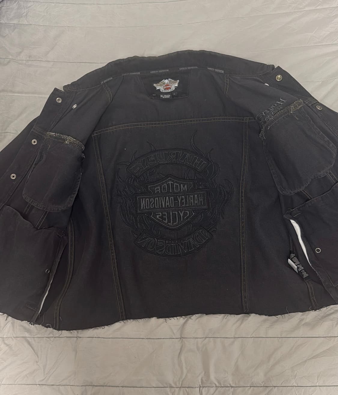 할리 데이비슨 데님자켓 상품이미지2