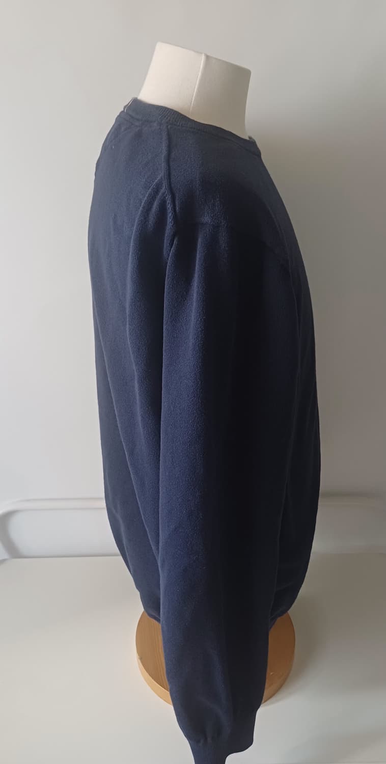 [XL/105-110] 타미 힐피거 에센셜 코튼 크루넥 니트 (네이비) 상품이미지2