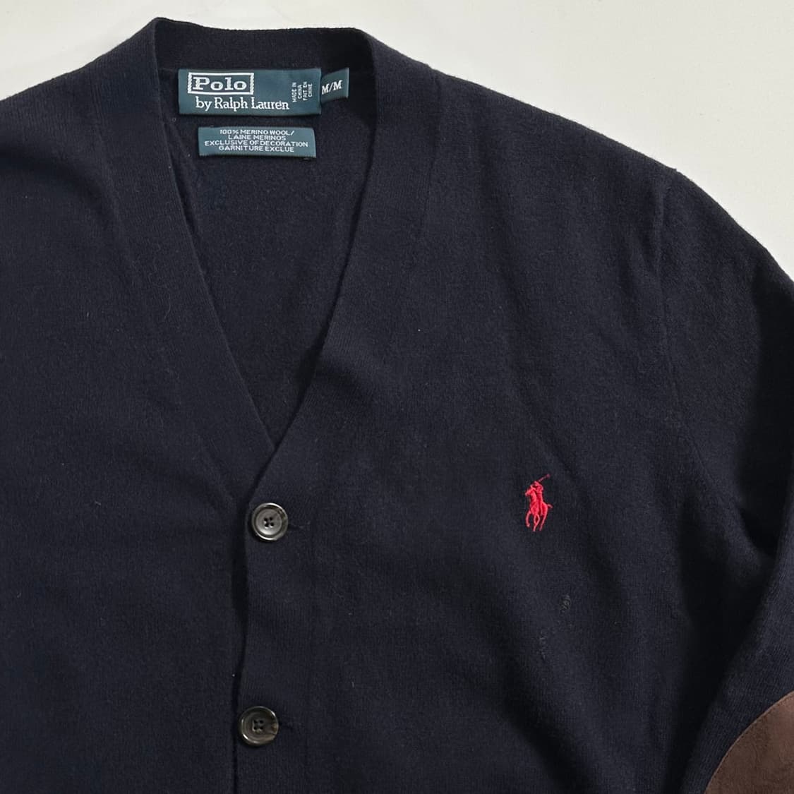 폴로 랄프로렌 엘보패치 울 가디건  상품이미지3