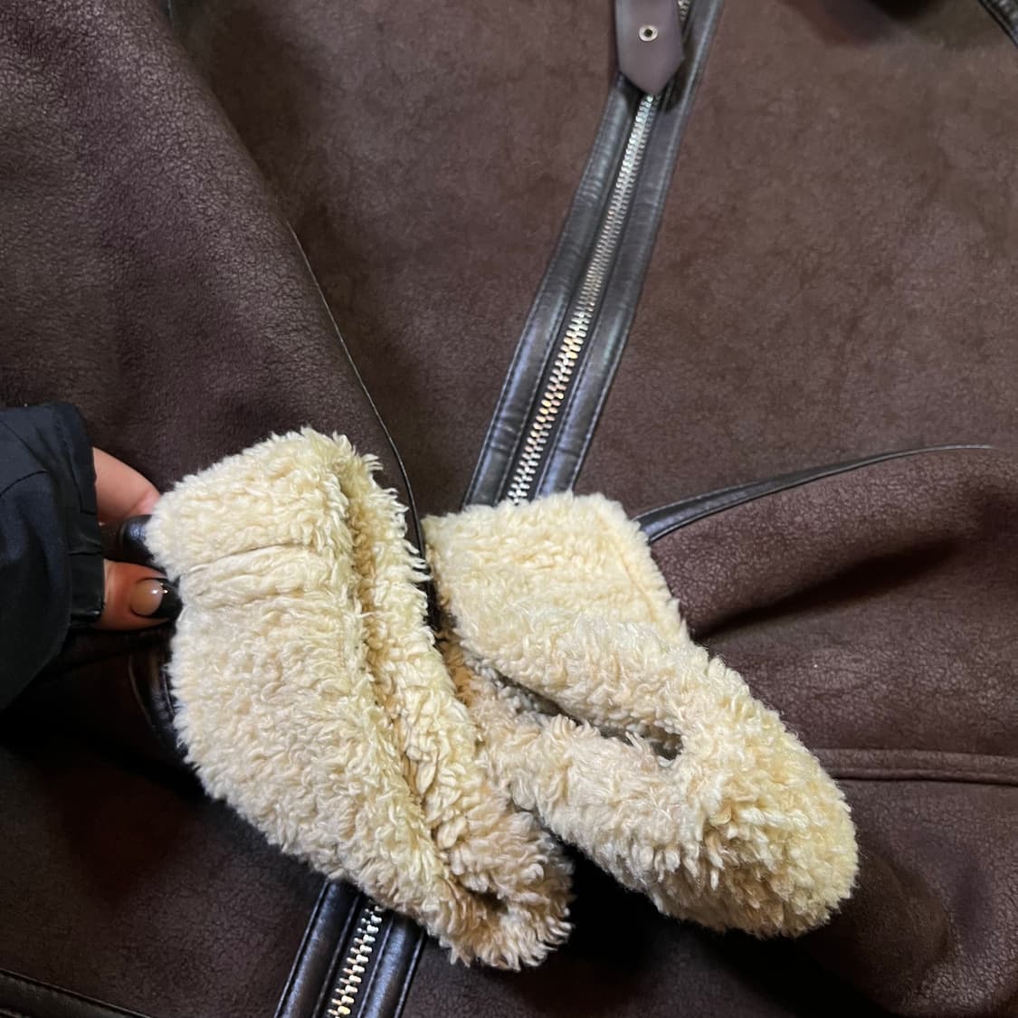 인스턴트 펑크 무스탕 자켓 상품이미지4