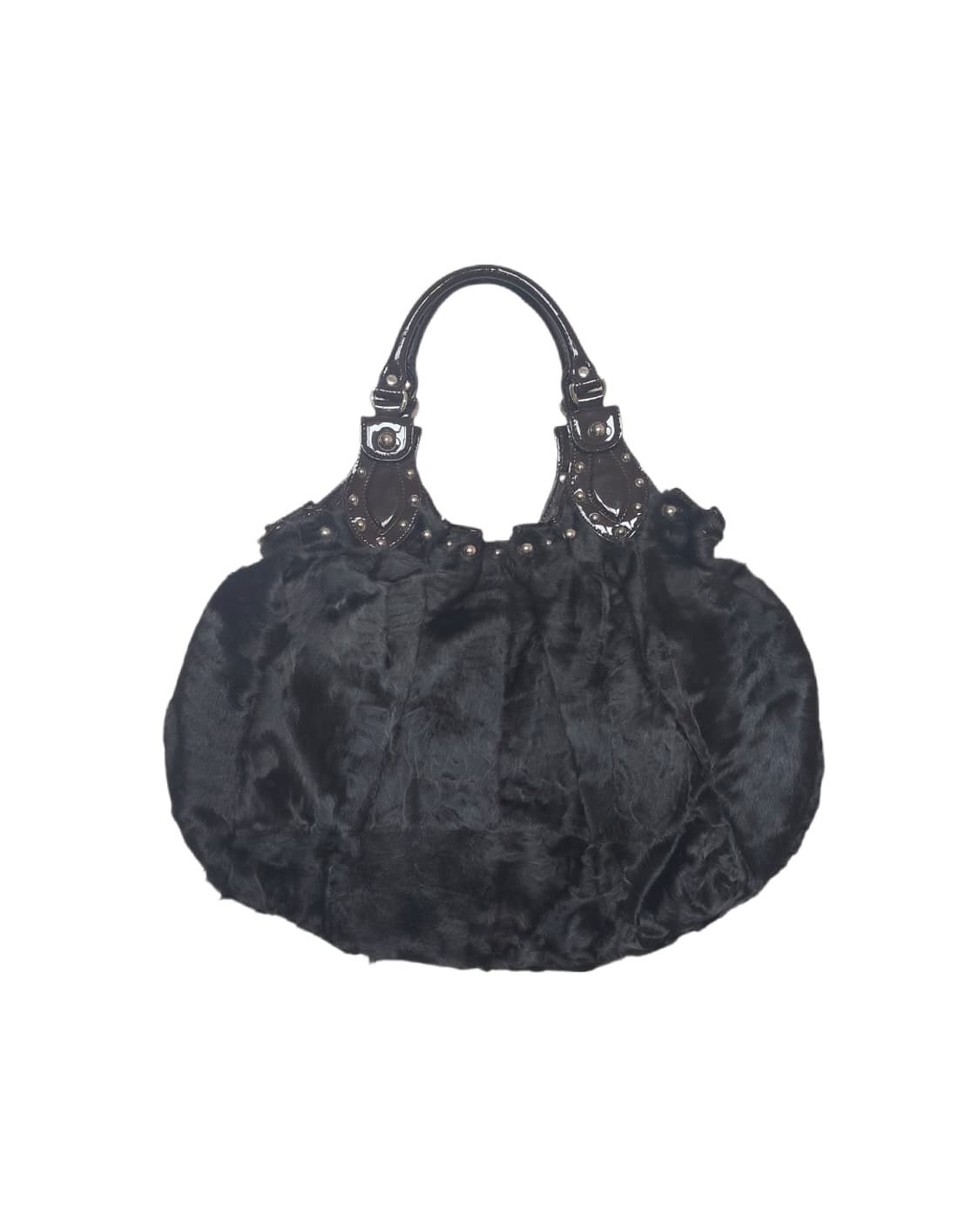 구찌 스터드 아스트라칸 퍼 숄더 호보백 (정품) 상품이미지1