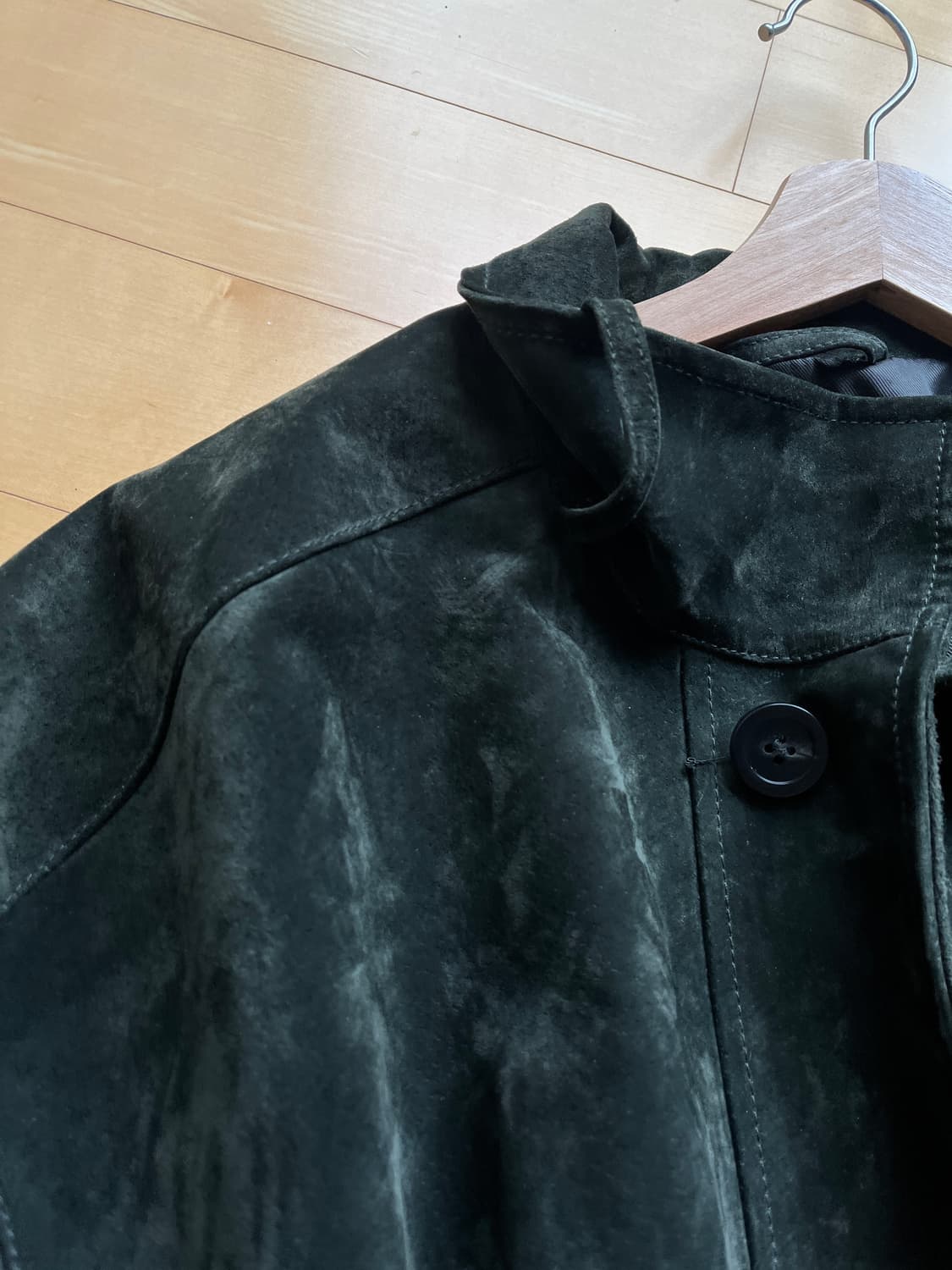 ZARA 레더 컬렉션 스웨이드 자켓 M 상품이미지3