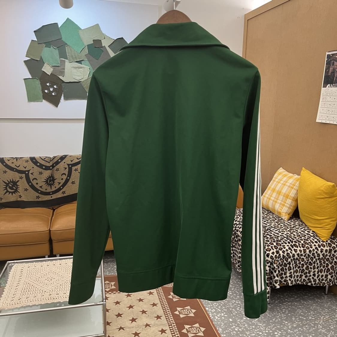 아디다스 빈티지 레트로 Y2K 유로파 그린 져지 집업 100 C09958 상품이미지4