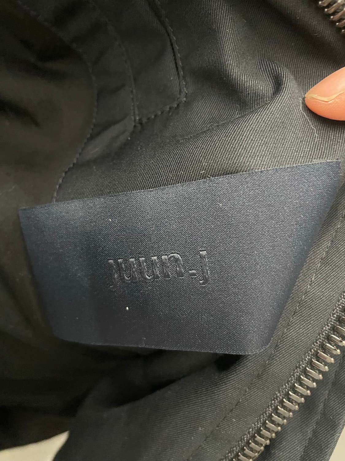 준지 MK3 99 블랙 견장 블루종 자켓 H1395 상품이미지5