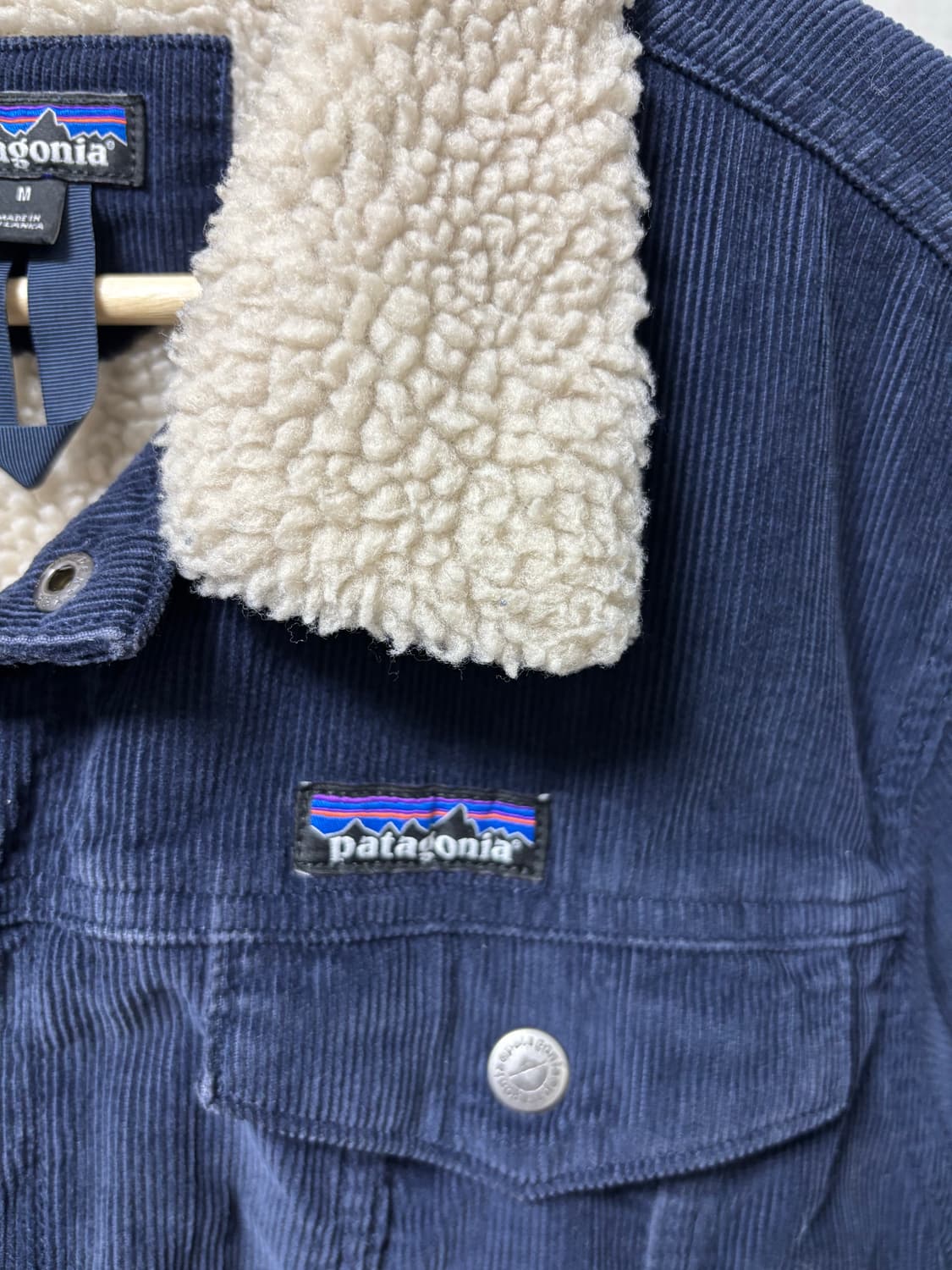파타고니아 코듀로이 양털 자켓 M 상품이미지3