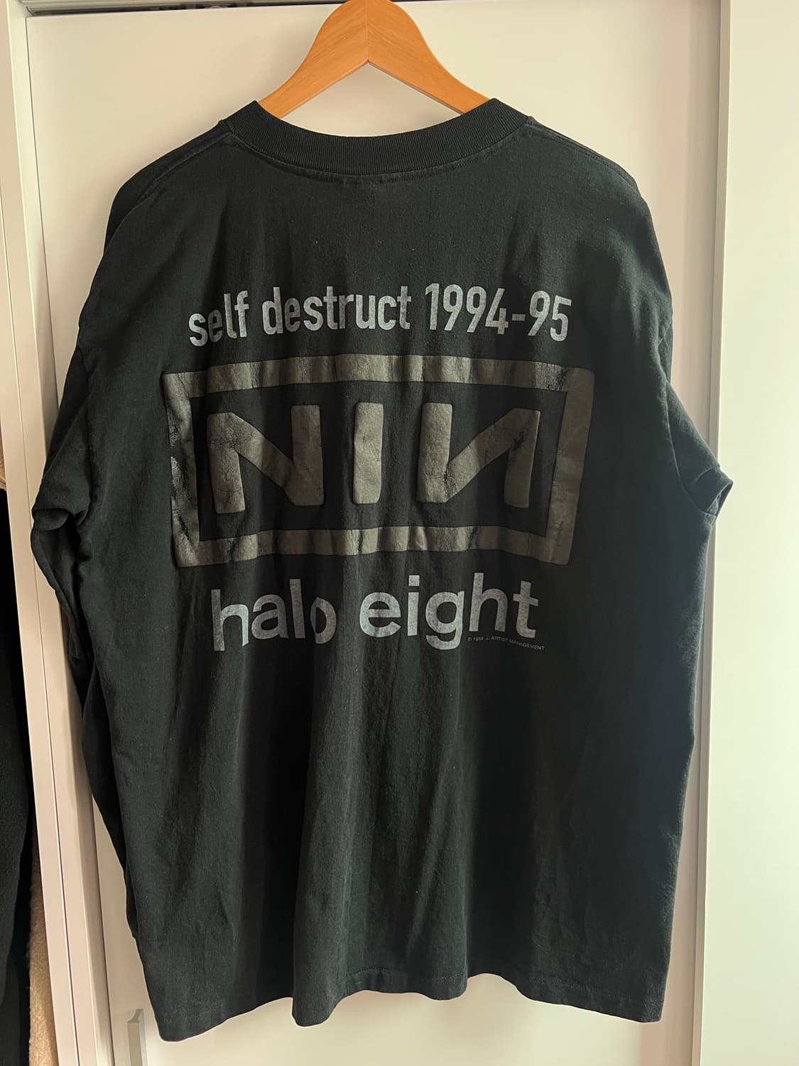 [XL] 90s 나인인치네일스 빈티지 롱슬리브 상품이미지2