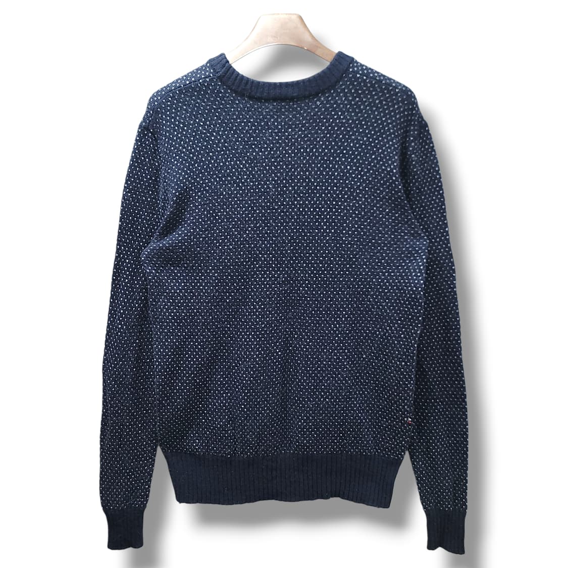 [105/5] 라코스테 네이비 토트 울&폴리 니트 상품이미지2