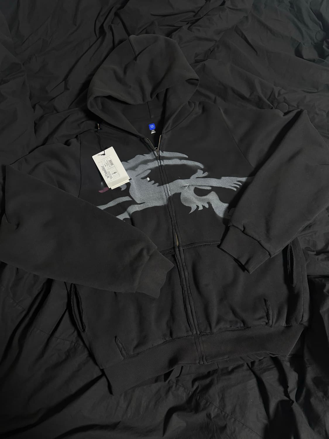 [L-XL] Prototypes Goat 그래픽 후드 집업 상품이미지1