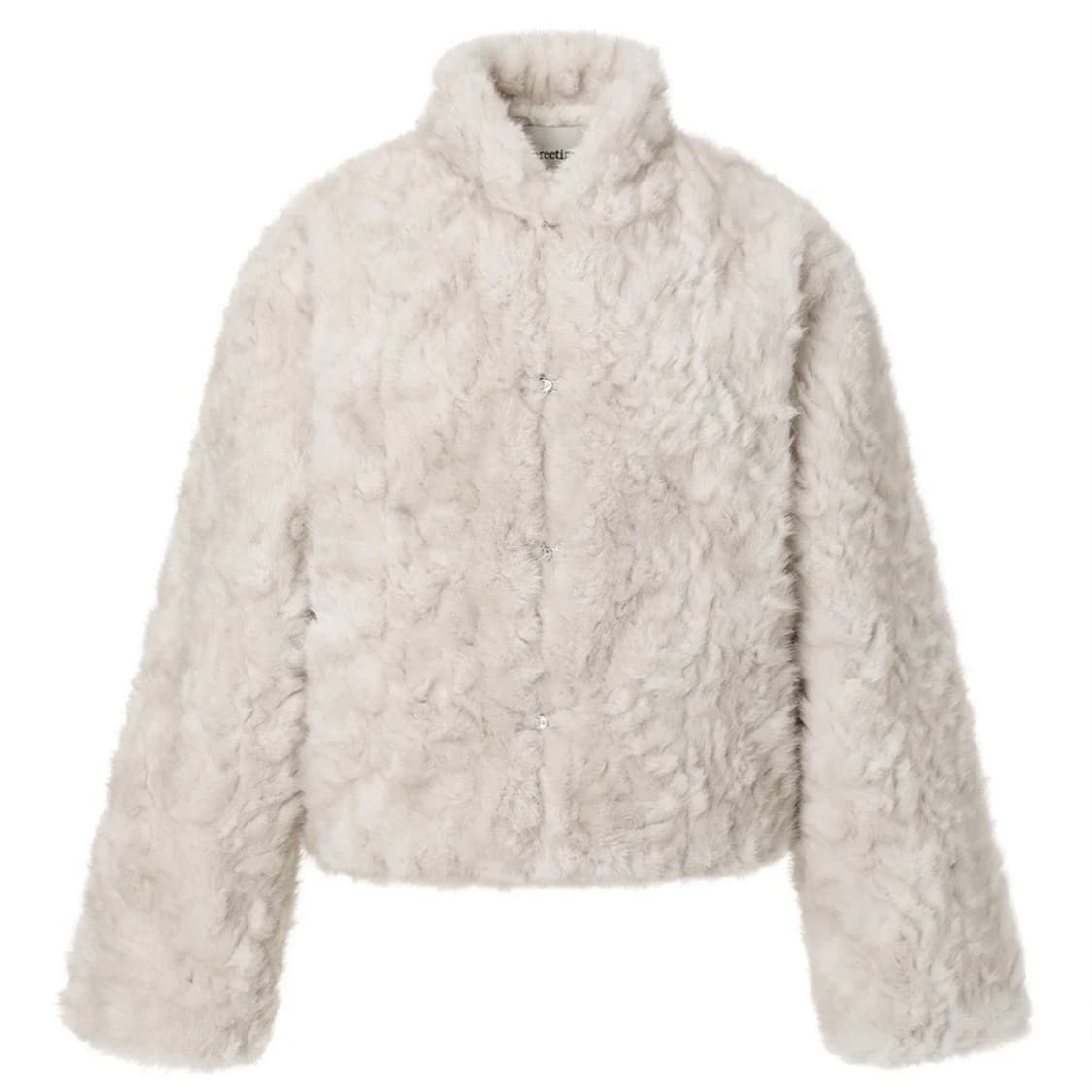 쓰리타임즈 리본 타이 퍼자켓 상품이미지1