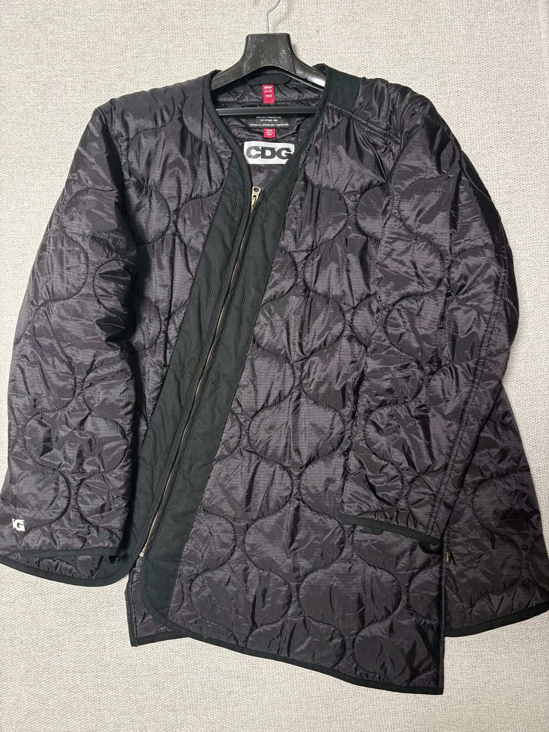 꼼데가르송x알파인더스트리 바이어스 자켓 상품이미지1