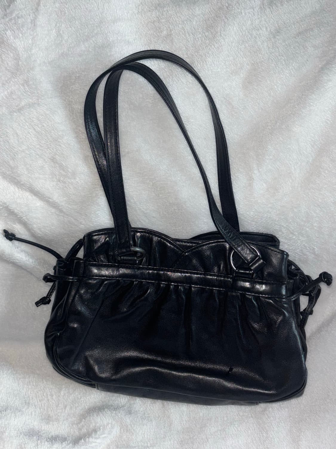 안나 수이 anna sui 블랙 레더 숄더백 상품이미지5