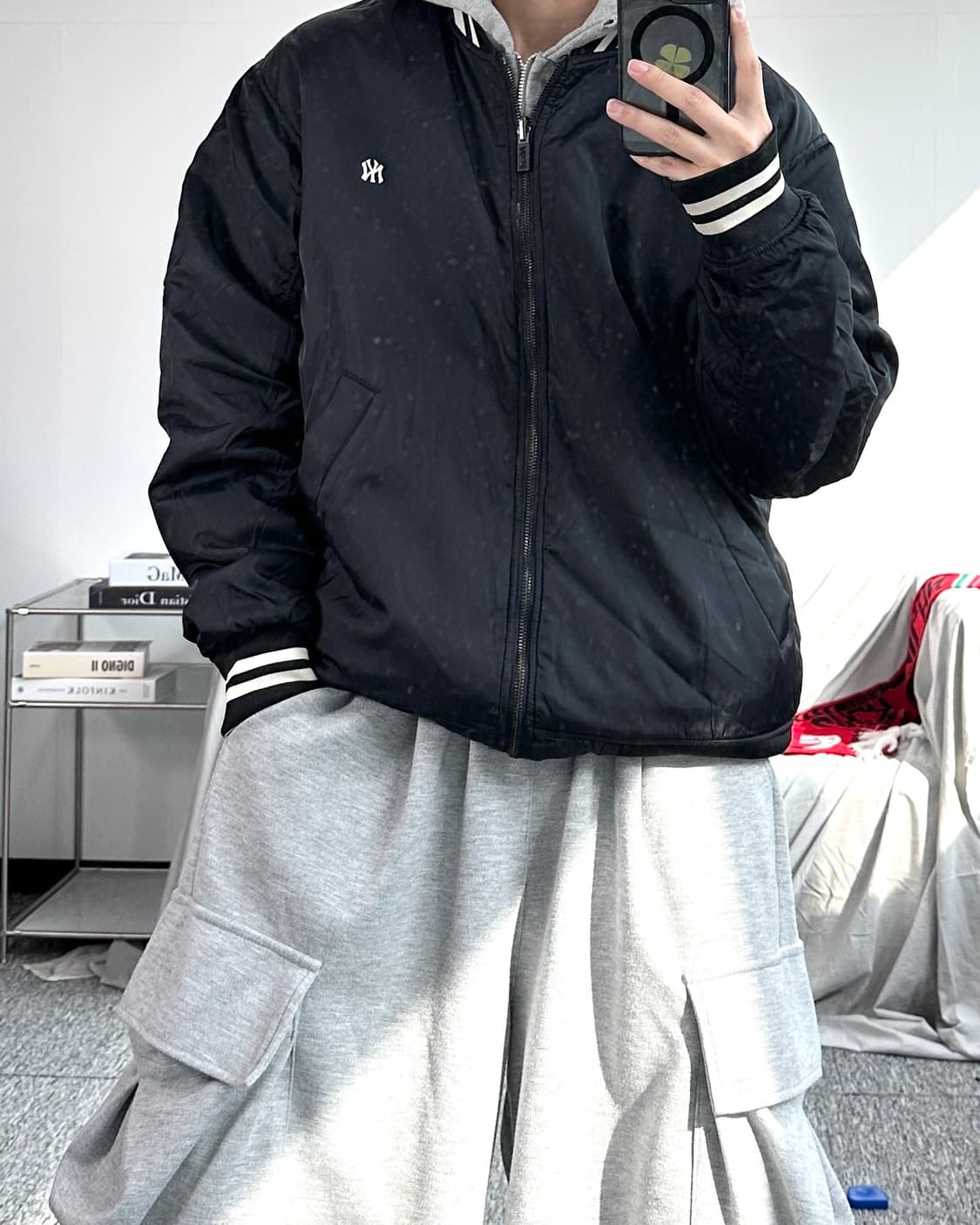 MLB 뉴욕 양키즈 리버시블 자켓 M 상품이미지6