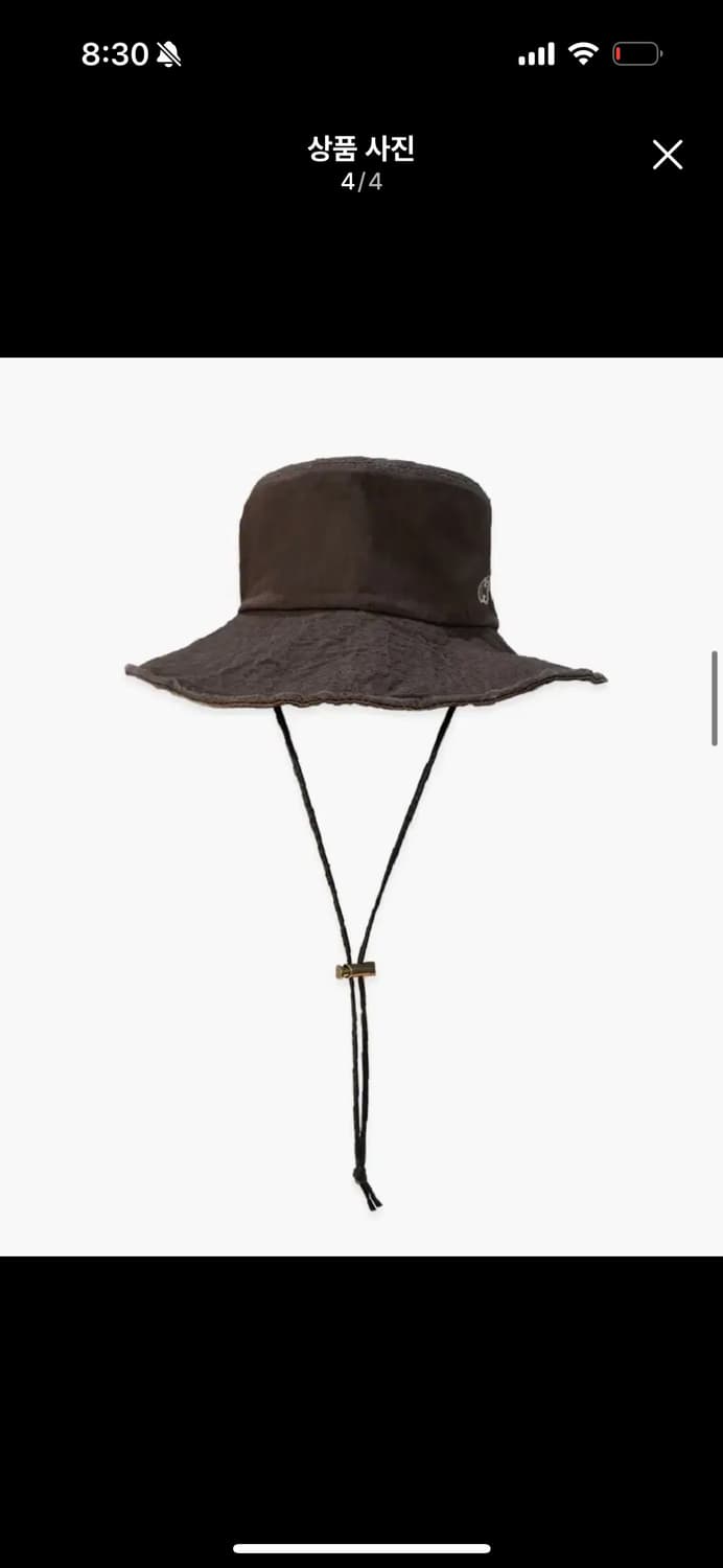 콜로신스 몬테 버킷햇 monte bucket hat brown 상품이미지4