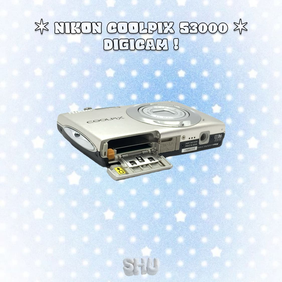 니콘 쿨픽스 S3000 빈티지 디카 디지털카메라 실버 상품이미지4