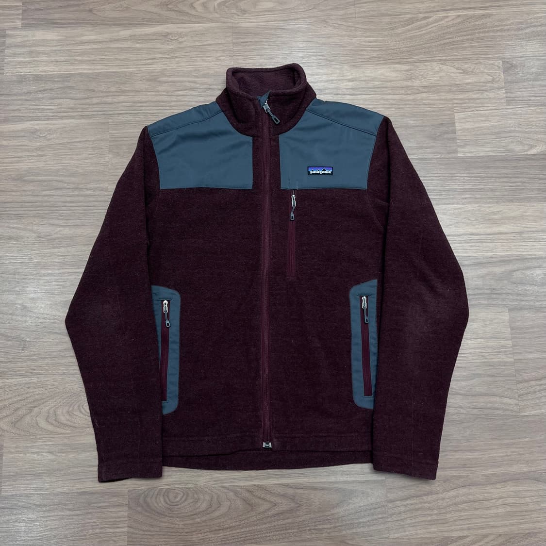 100 파타고니아 버건디 플리스 자켓 상품이미지1