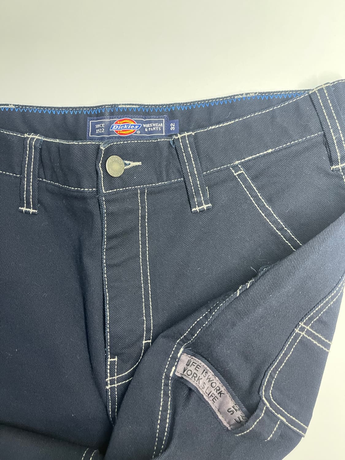디키즈 카펜터 팬츠 네이비 32 상품이미지7