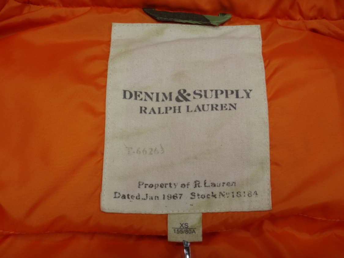 (XS) 데님앤서플라이 여성 성조기 카모 다운 패딩 상품이미지8