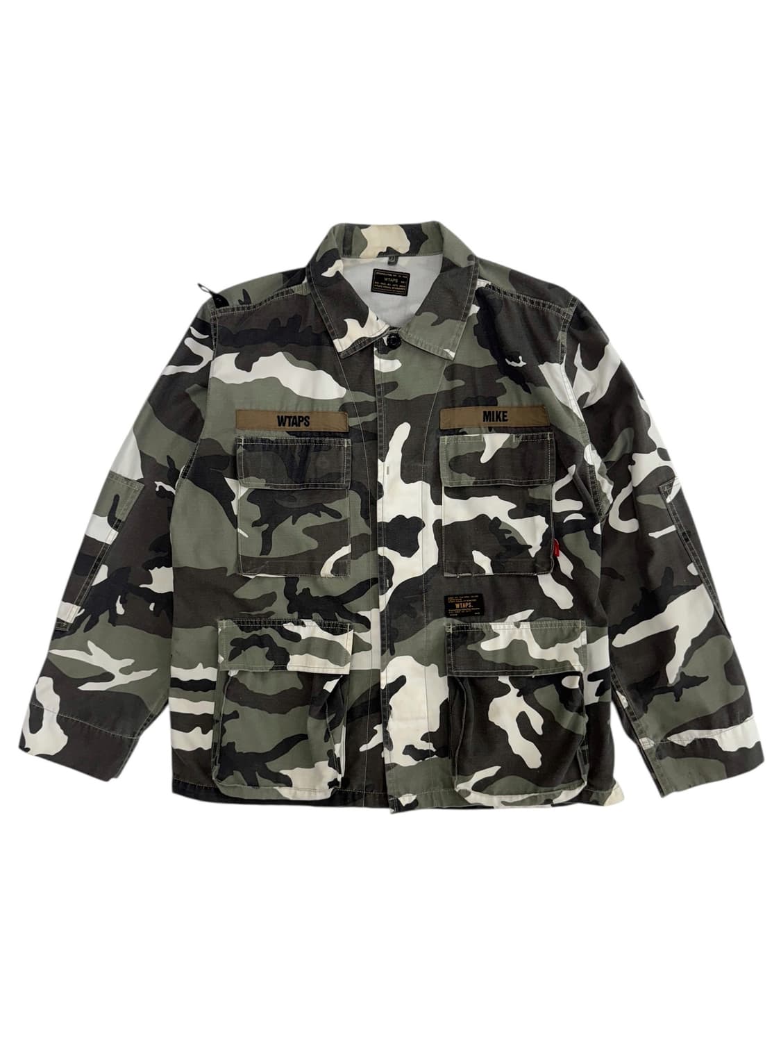 더블탭스 16SS 정글셔츠 자켓 카모 상품이미지1