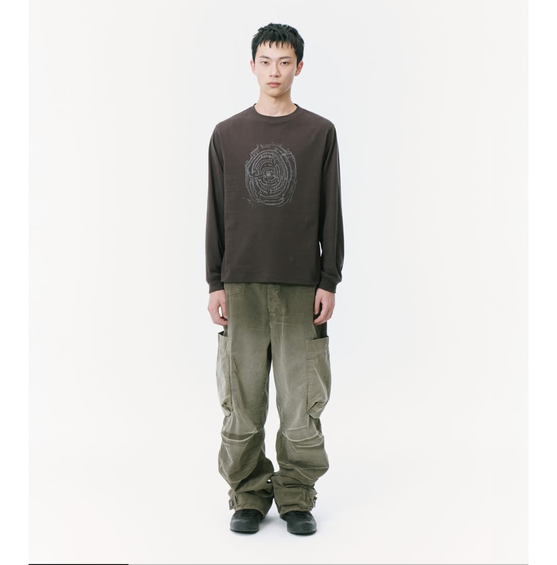 산산기어 WASHED CORDUROY PANTS / SIZE:1 상품이미지2