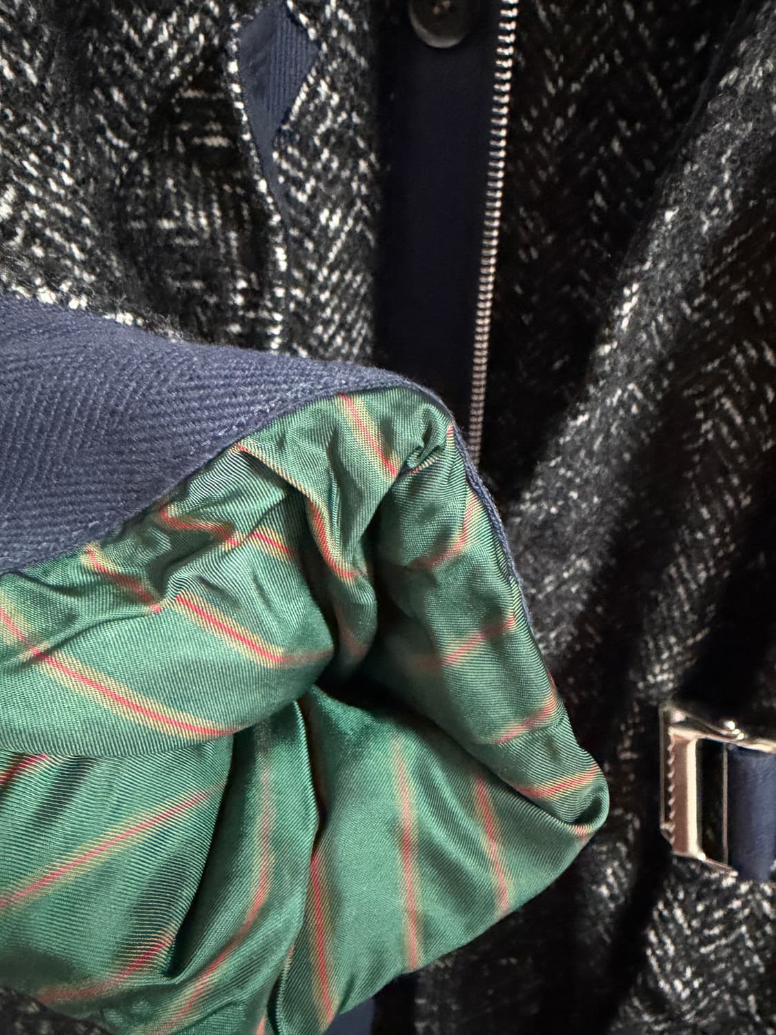 sacai 사카이 헤링본 울코트 3사이즈 상품이미지4