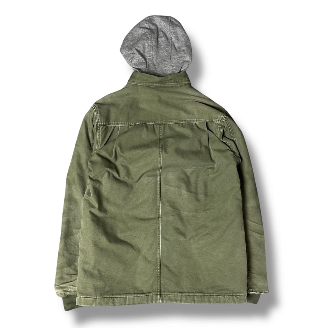 디키즈 OG 투포켓 카키 후드 워크 자켓 S 상품이미지2