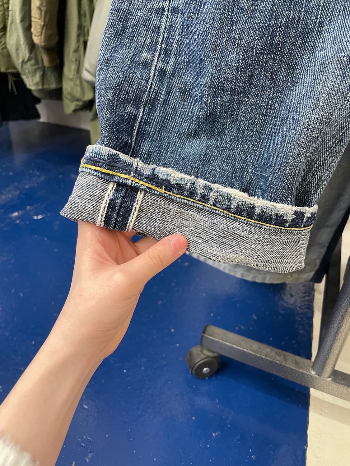 West ride Japan 셀비지 데님 팬츠 상품이미지6