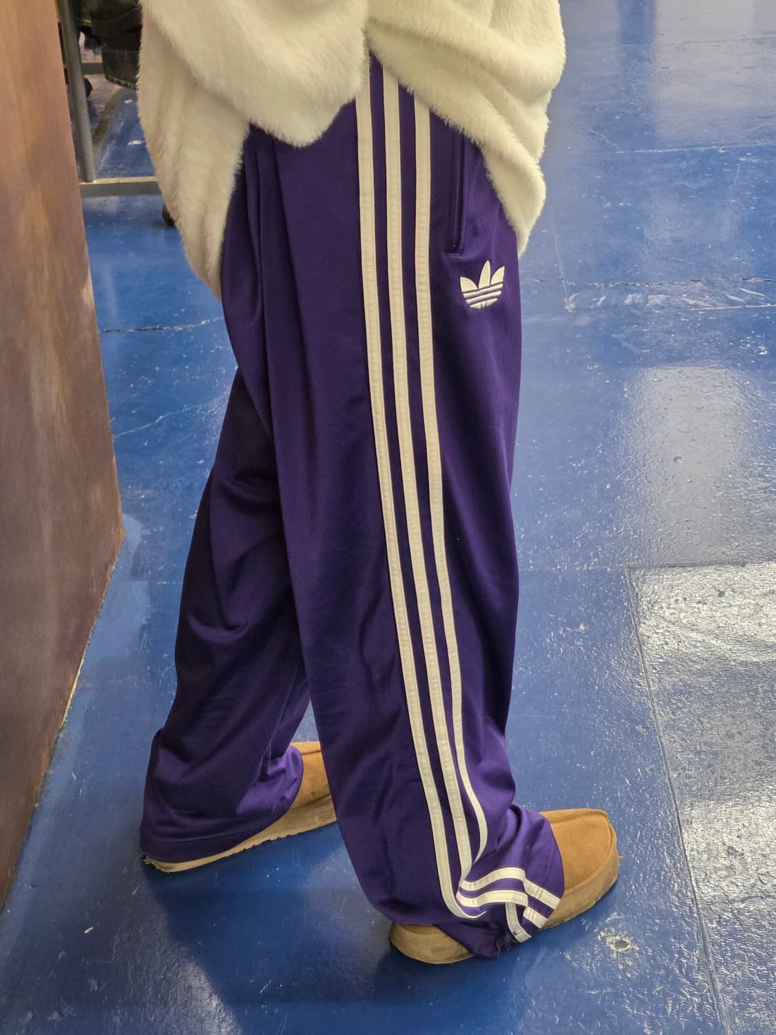 Adidas 아디다스 퍼플 파이어버드 트랙팬츠 상품이미지3