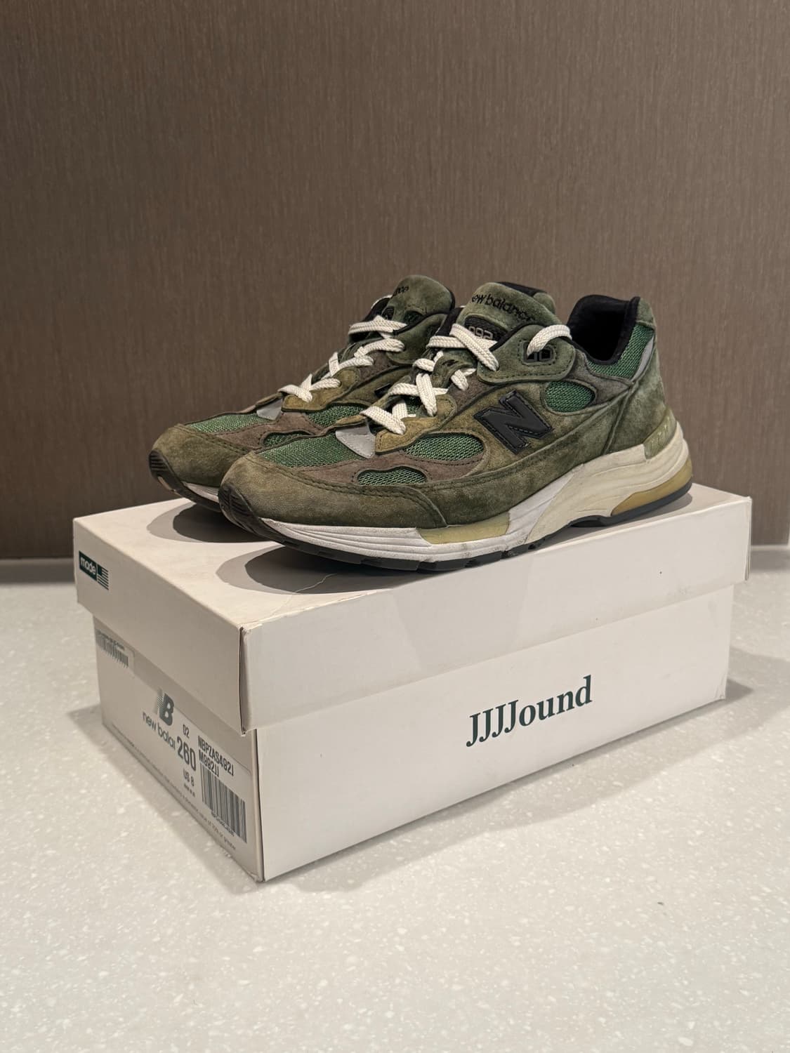 jjjjound 자운드 뉴발란스 992 MADE IN USA 상품이미지2