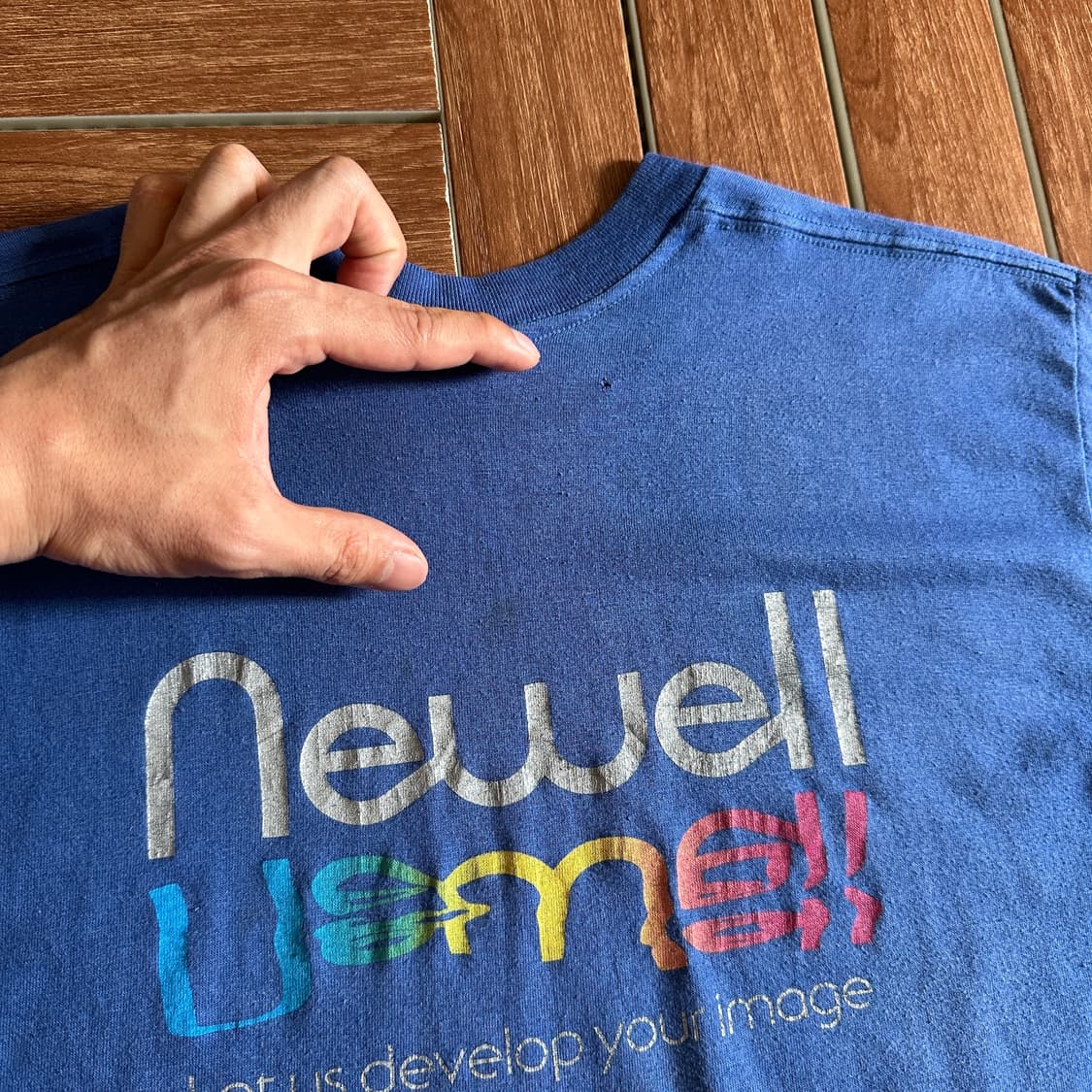 90’s T Fine ‘Newell’ cotton 1/2 tee 상품이미지10