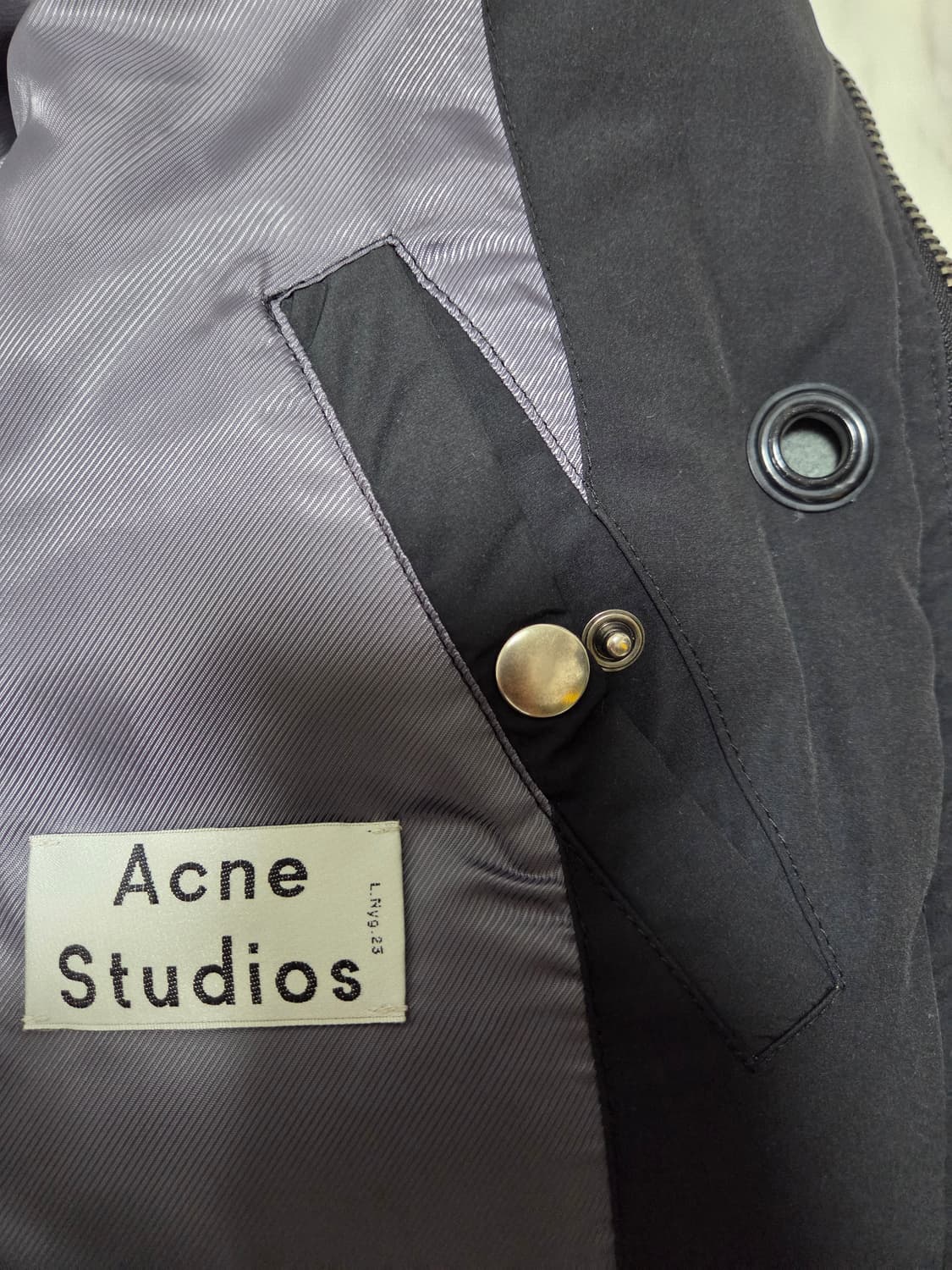 아크네스튜디오 다운 항공점퍼 상품이미지6