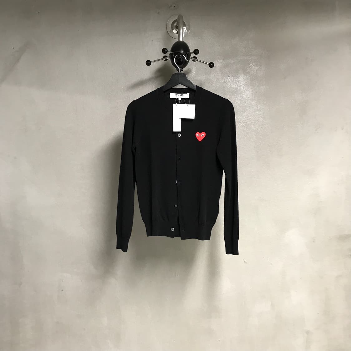 꼼데가르송 블랙 가디건 새상품 S(W) 상품이미지1