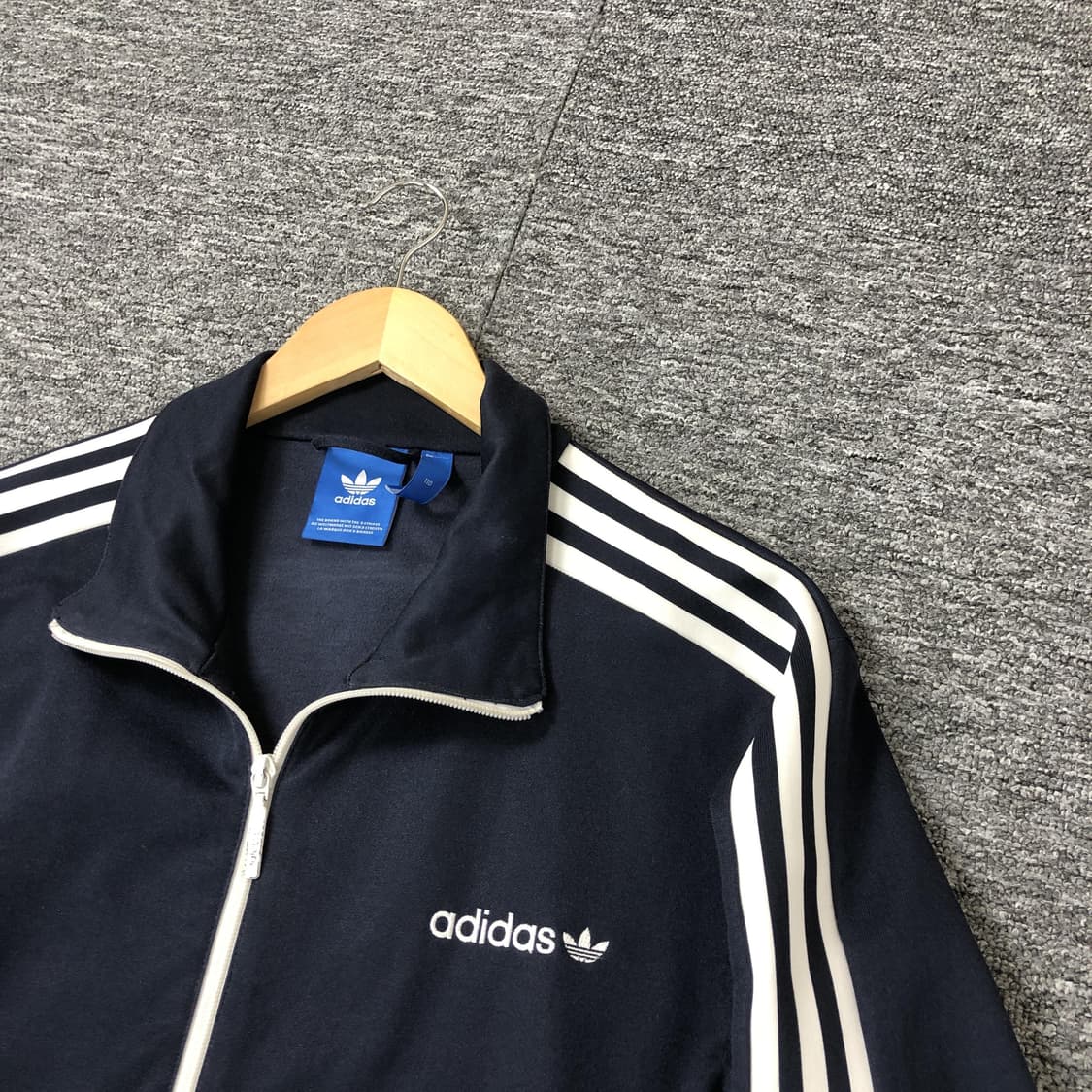 아디다스 정품 베켄바우어 황금사이즈 져지 네이비 상품이미지3
