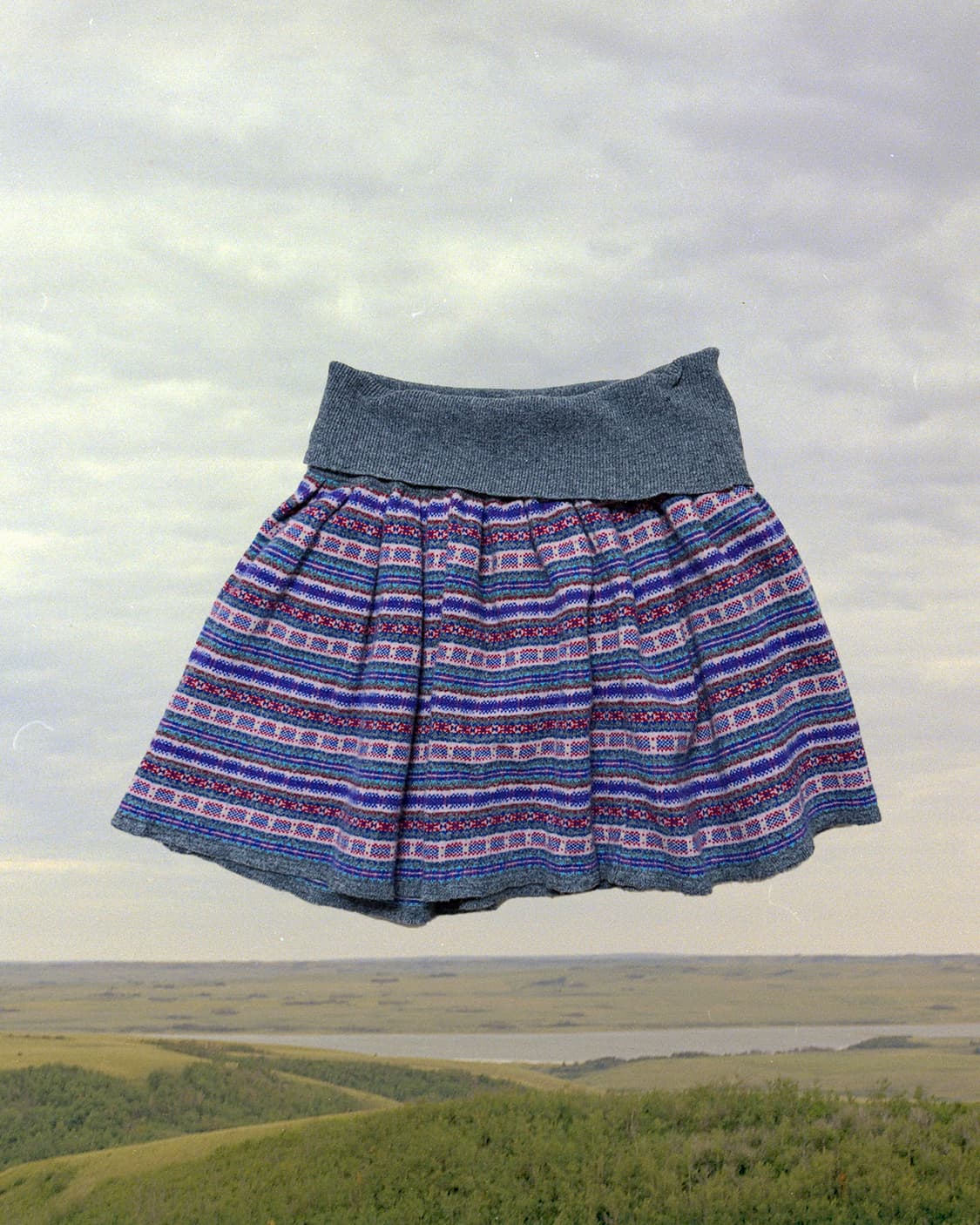 노르딕 울 레이어드 스커트 상품이미지1