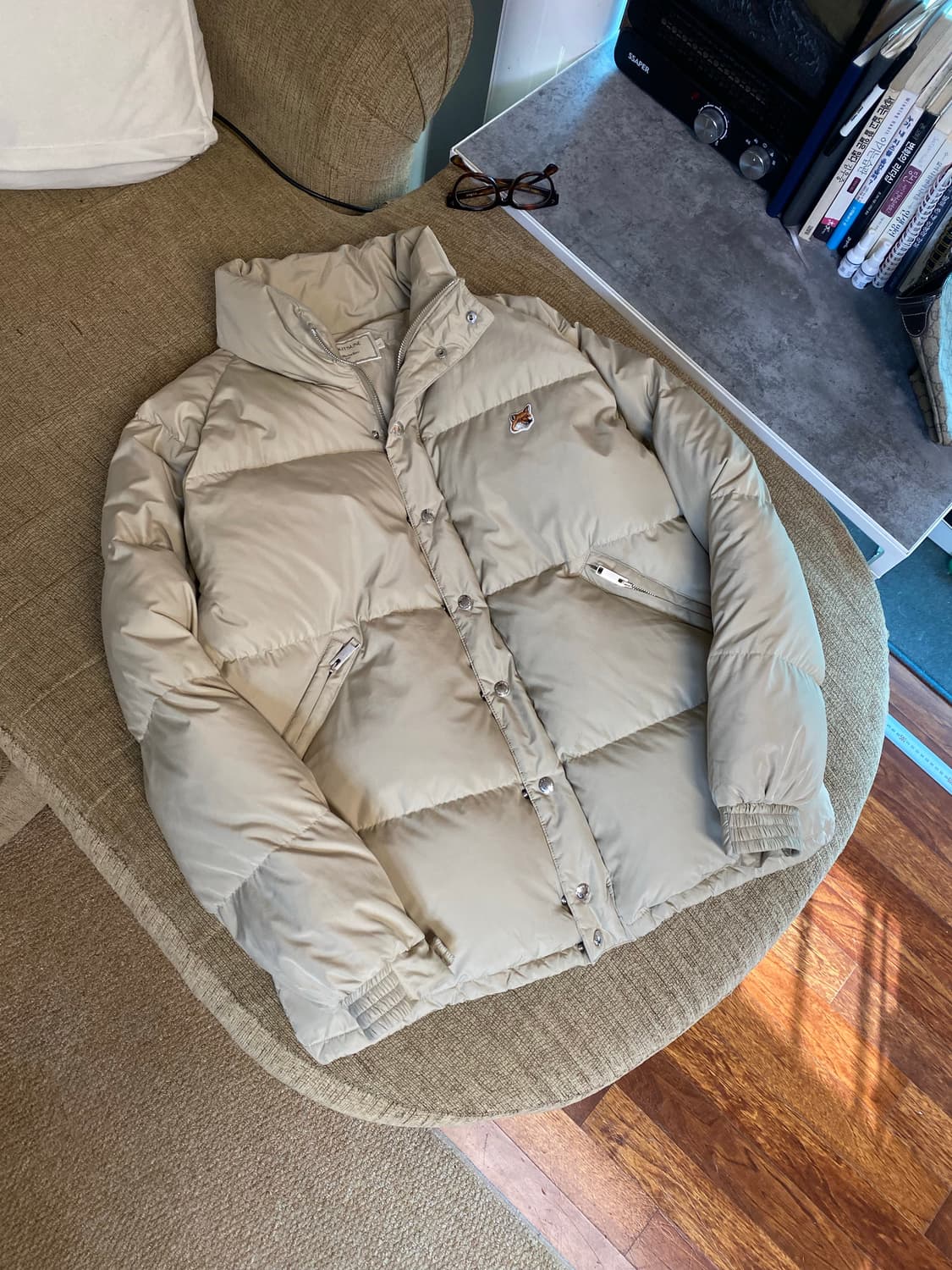 메종키치네 폭스 패치 다운 푸퍼패딩 (105사이즈) 상품이미지4